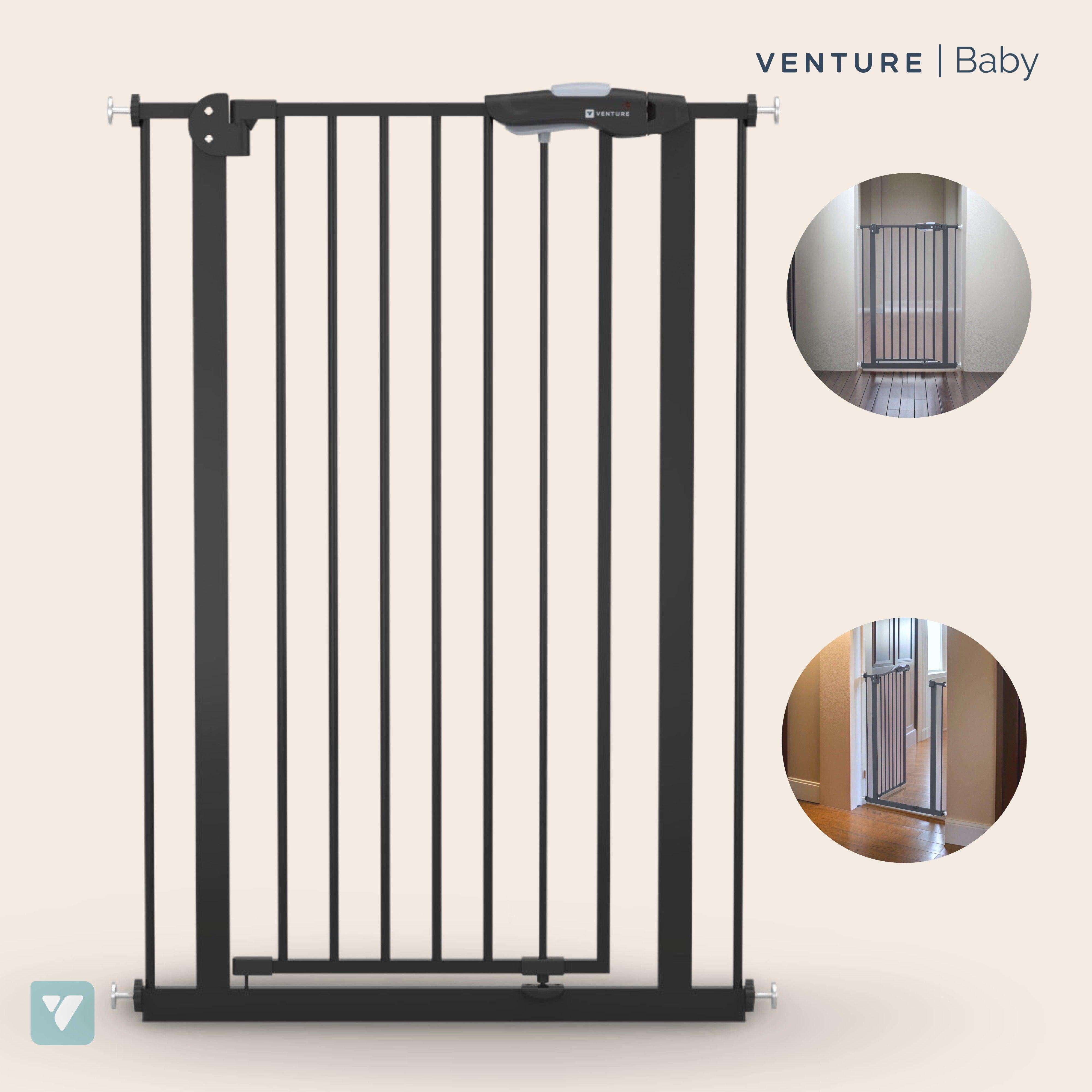 Venture QFix Extra 110cm Tall Pressure Fit Baby & Pet Safety Gate B