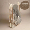 compact and folded baby high chair