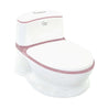 white and pink childrens potty