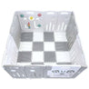 All Stars DUO 'Lite' Baby Playpen - Grey & White - Venture