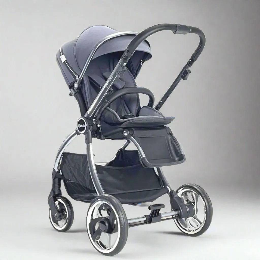 Grey pushchair set online
