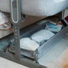 Venture Bedside Crib Hush Bedside Co-Sleeping Crib - Grey