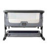 Venture Bedside Crib Hush+ Bedside Co-Sleeping Crib - Grey Knit